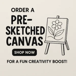 Pre-Sketched Canvas